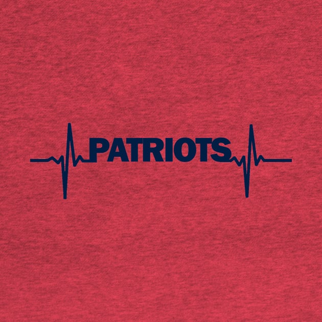 patriots heartbeat blue by Flyingpanda